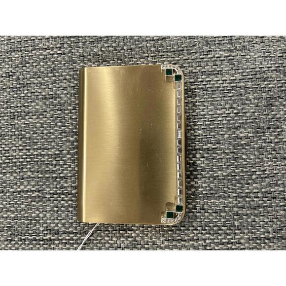 Lentheric Vintage 14K Gold Plated Compact with Mirror